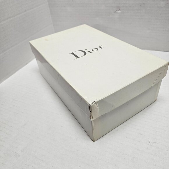 Dior High Heel Sandals Shoes Made in Italy Diorantik Gold Metal 39 9 ASN79149 - Picture 13 of 15